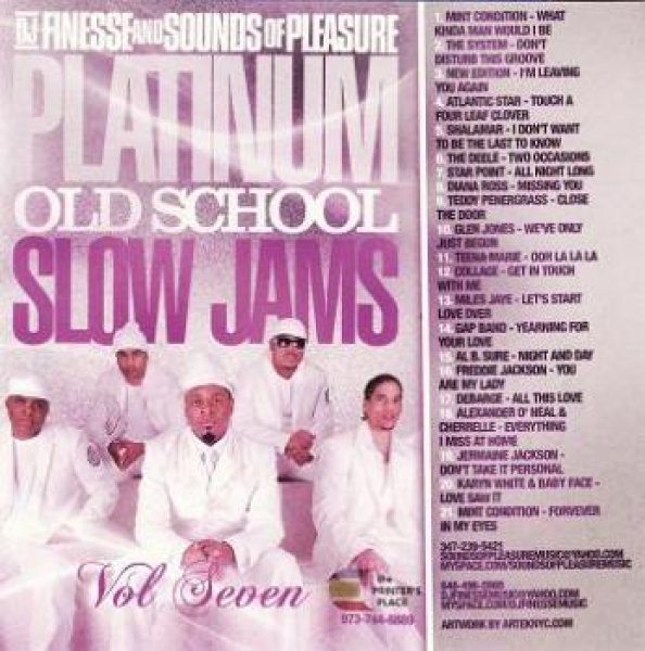 画像1: DJ Finesse - Platinum Old School Slow Jams 7   (1)