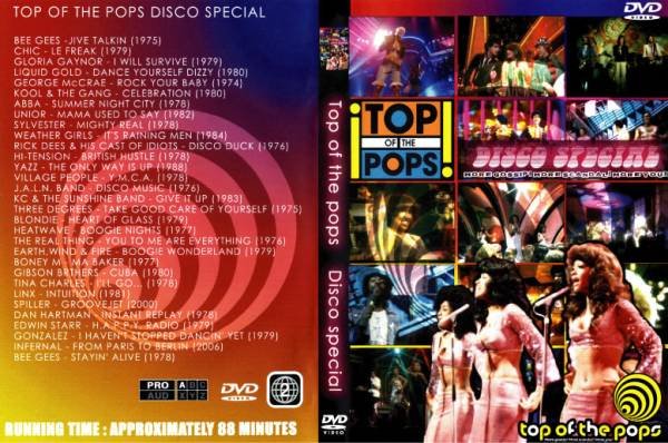 画像1: DISCO/SOULライブ映像のオンパレード70S'-80S' TOP OF THE POPS DISCO (1)