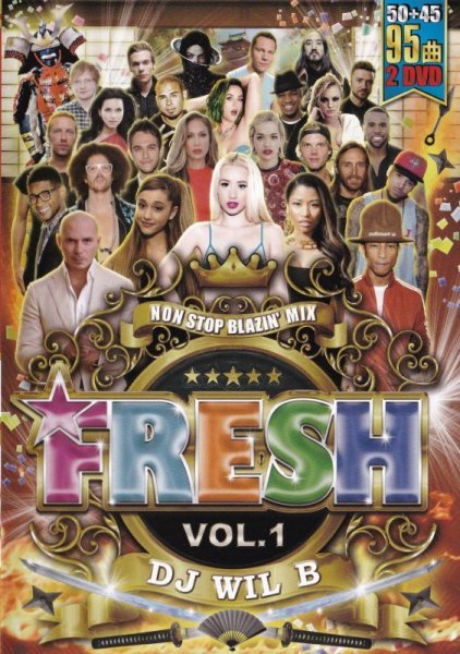画像1: ★2枚組★FRESH Vol.1 DJ WIL-B EDITION★SMASHシリーズ最新作 (1)