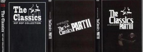 画像1: 	 「THE CLASSICS 」HIPHOP COLLECTION 1〜3 三本セット (1)