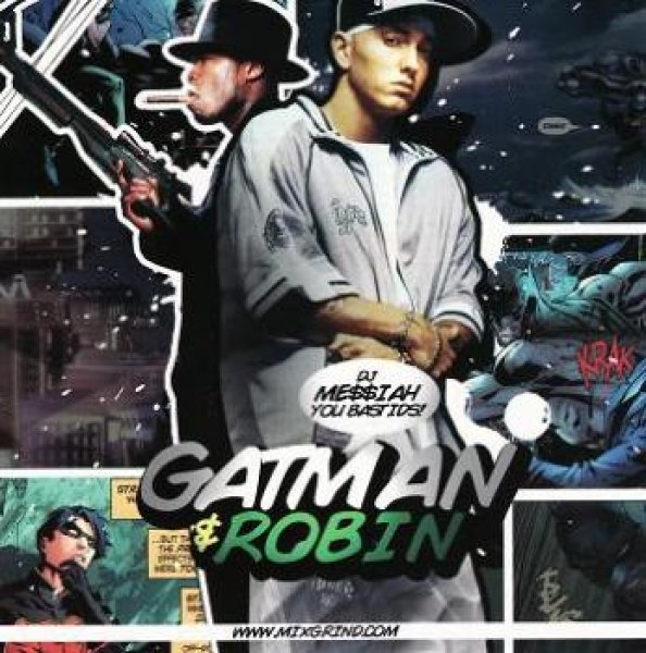 画像1: DJ Me$$iah, Eminem & 50 Cent - Gatman & Robin  (1)