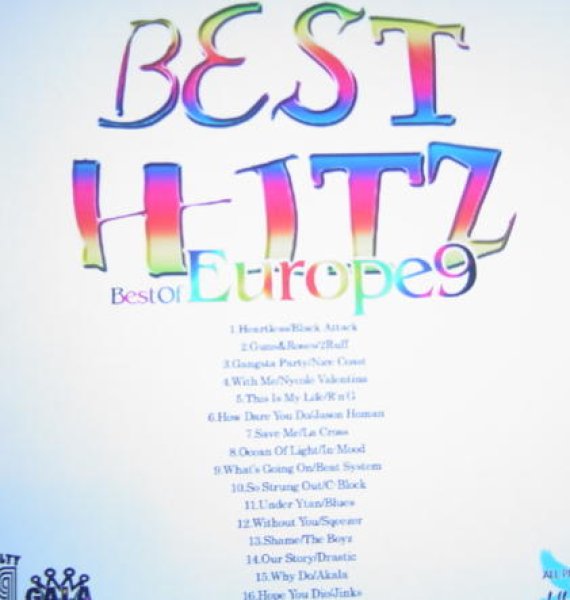画像1:  ヨーロッパGコンピ!! BEST HITZ 「THE BEST OF EUROPE 9」  (1)