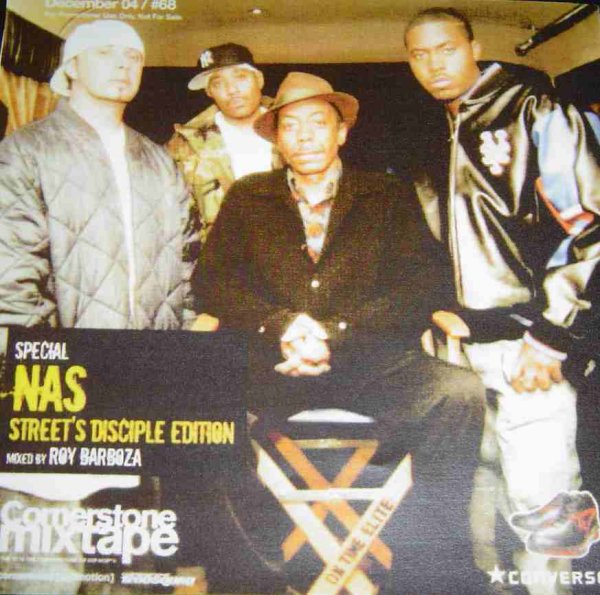 画像1: DJ ROY BARBOZA CORNERSTONE MIXTAPE #68: SPECIAL NAS STREET'S DISCIPLE EDITION (1)