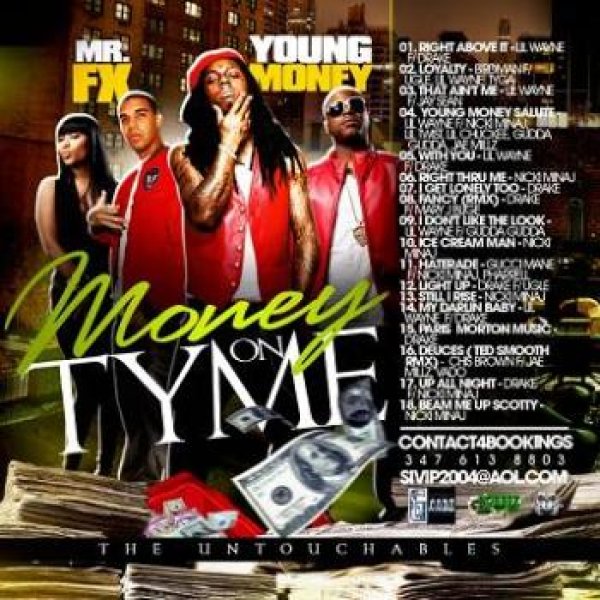 画像1: Young Money 最新MIX　Young Money - Money On Tyme  (1)