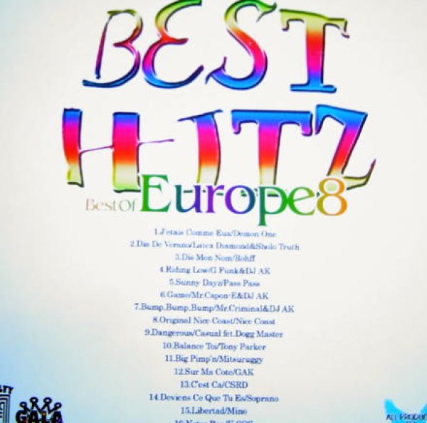 画像1:  ヨーロッパGコンピ!! BEST HITZ 「THE BEST OF EUROPE 8」  (1)