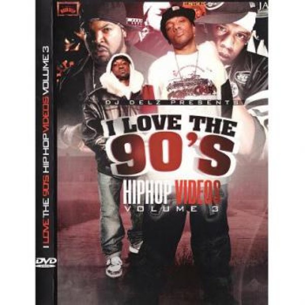 画像1: DJ Delz - I Love The 90's Hip-Hop Videos vol 3 (1)