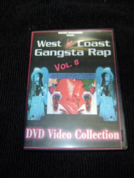 画像1: ウェッサイファン必見DVD「WEST COAST GANGSTA RAP VOL8」.  (1)